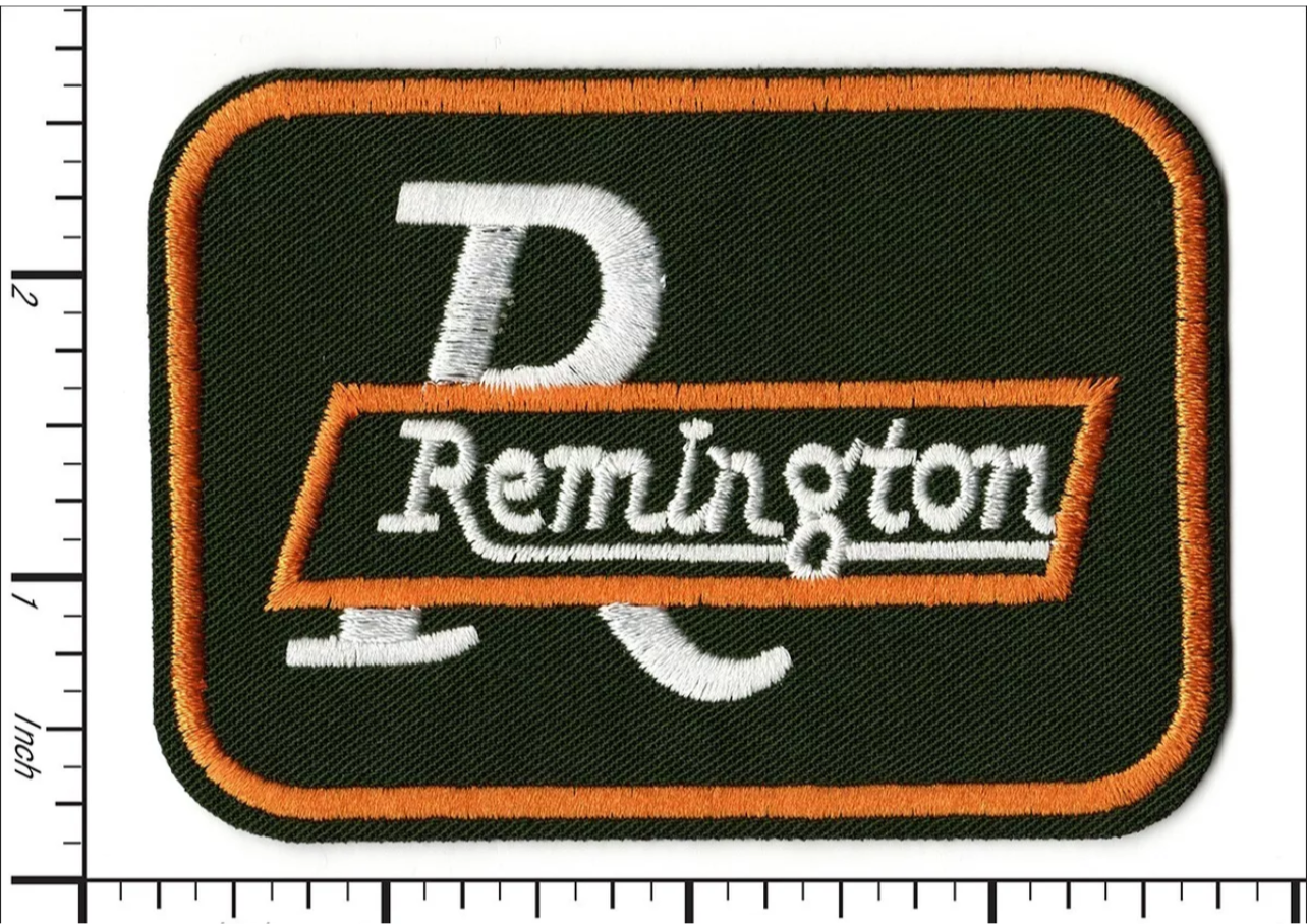 Remington Green/orange patch