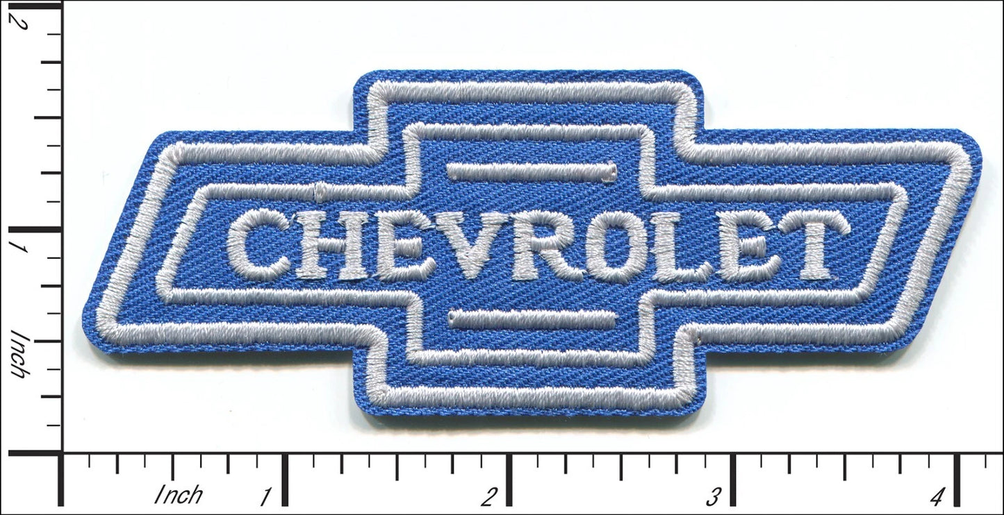 Chevrolet Blue/White